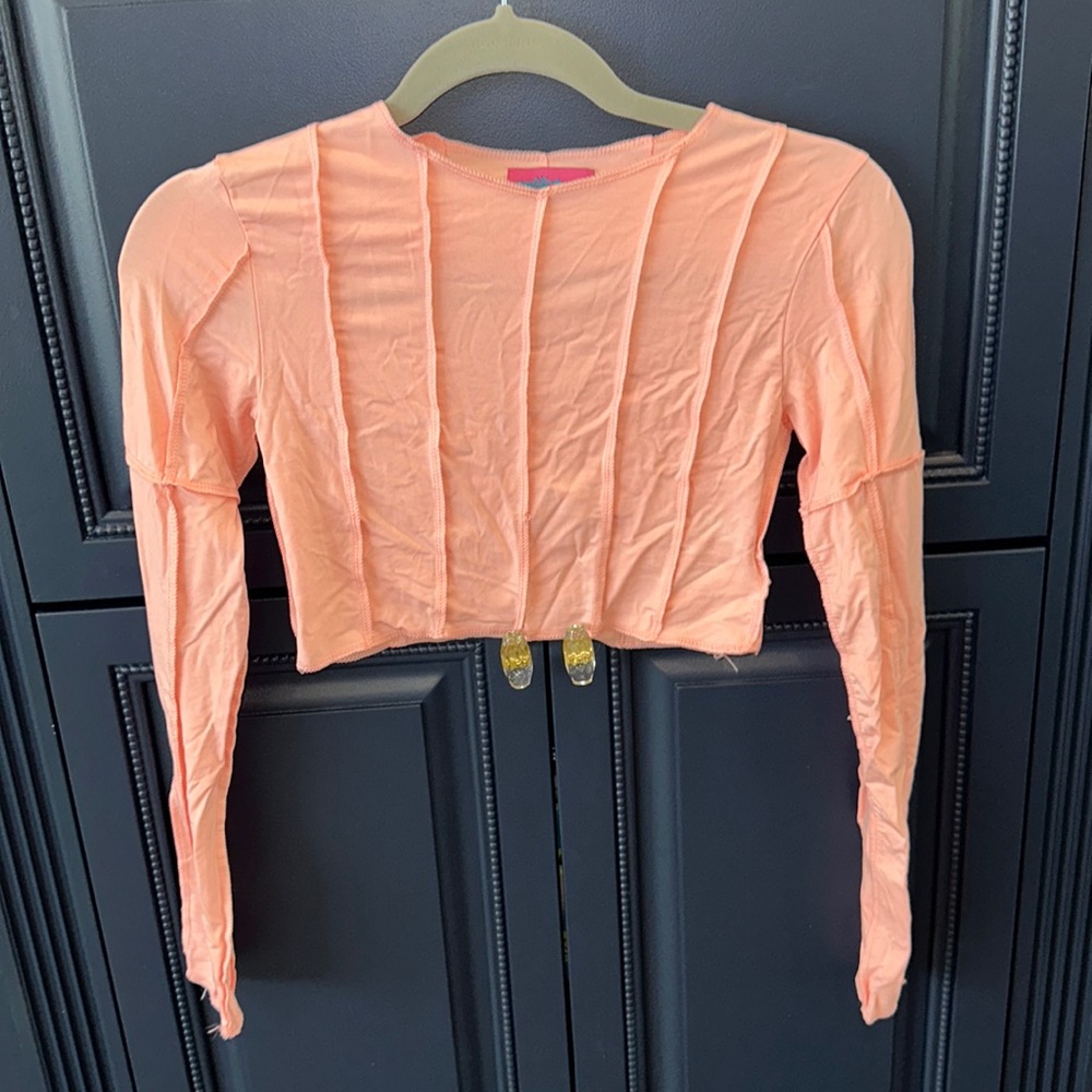 2 Edikted Long sleeve tops size small both